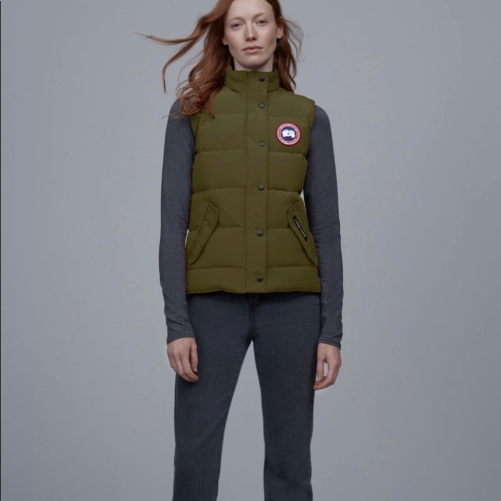 Canada Goose Freestyle Vest in Military Green - XXS